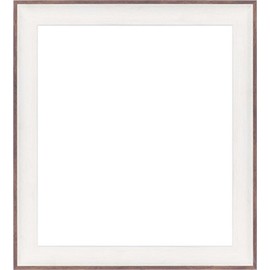 Shikishi Paper Frame UV-Cut Acrylic Specification 3709 White Brown