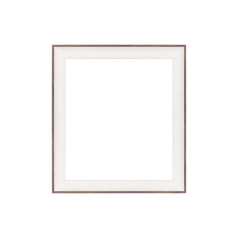 Shikishi Paper Frame UV-Cut Acrylic Specification 3709 White Brown