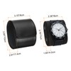 QUARKZMAN Watch Roll Travel Case Single Space Portable Leather Storage