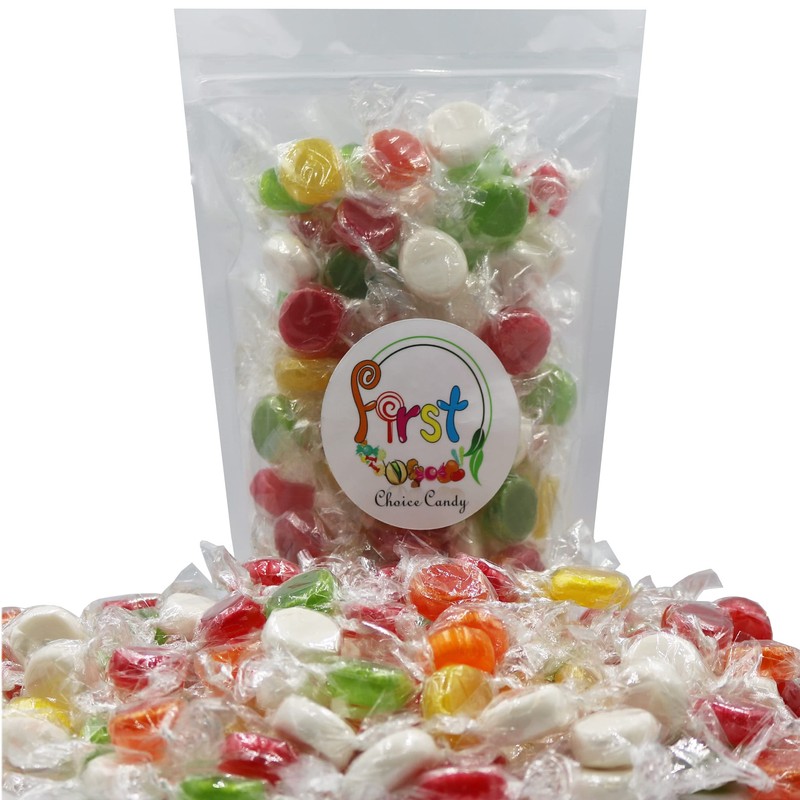 FirstChoiceCandy Assorted Fruit Individually Wrapped Hard Candy (Tropical Fruit Discs