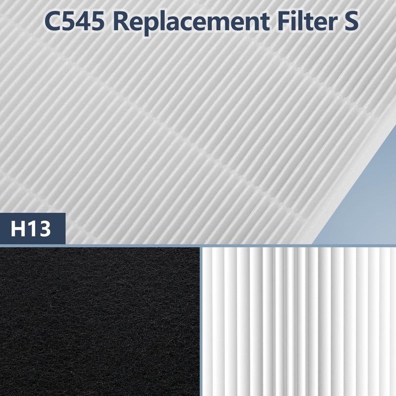 C545 HEPA Replacement Filter S for Winix C545 Air Purifier,