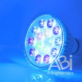 ABI 12W Tuna Blue LED Bulb Coral Reef Optimized Spectrum PAR38