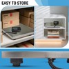 Large 440lbs Shipping Scale, 15"X 12" Platform Heavy Duty Stainless