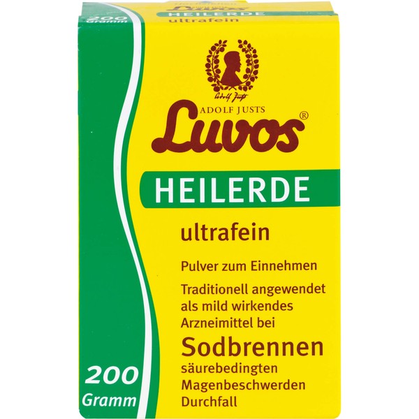 Luvos Heilerde ultrafein Pulver bei Sodbrennen, 200 g Powder