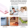 Door Weather Stripping Seal Strip - Self-Adhesive Rubber Soundproofing Weatherstrip