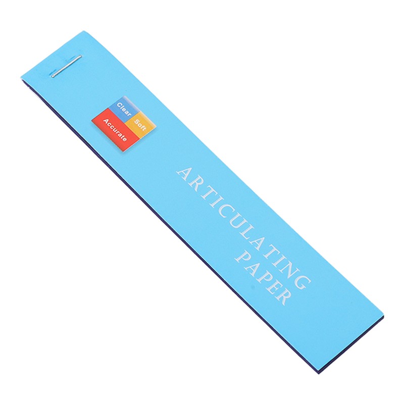 400pcs Blue Thin Dental Articulating Paper Double Side Bite Paper