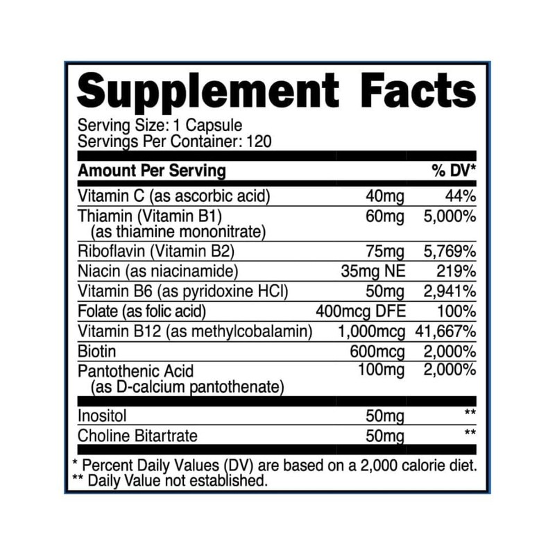 Mysurty Mysurty Vitamin B Complex Supplement | Vitamin B Complex