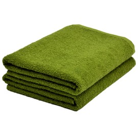 19 inch Bath Towel, Absorbent and Quick Drying, Thin Bath Towel, 100% Cotton, Thin for Storage Spaces, Dry in the Room, Quick Dry Towel, Bath Towel, Bath Towel Set, Quick Drying, Bath Towel, Olive 2