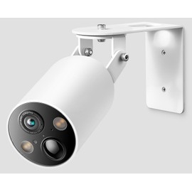 MagitcSee Anti-Theft Camera Wall Mount Compatible with Tapo MagCam(Tapo C425),360° Adjustable Anti-Drop Metal Tapo Security Camera Mount Bracket Provides Better Viewing Angle,White