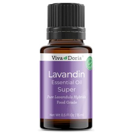Viva Doria Lavandin Essential Oil, 100% Pure, Natural Essential Oil, Undiluted, for Aromatherapy | Food Grade, 15 mL (0.5 Fluid Ounce)