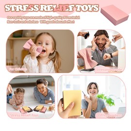 Generic Squeeze Cute Toys Super Soft Squeeze Toys(Yellow Pink Brown Milk Bricks.)