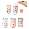 12 Lata Toallita Desmaquillante Húmeda Facial Cute Kawaii