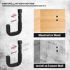 SEDY Heavy Duty Garage Storage Hooks: 4-Piece 6" & 3"