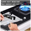 QUINTRA Stove Burner Cover, Double, Reusable, Non-Stick, Heat Resistant, Gas