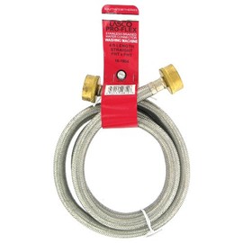 LASCO 16-1804 3/4-Inch FHT by FHT by 4-Feet Washing Machine Hose Connector