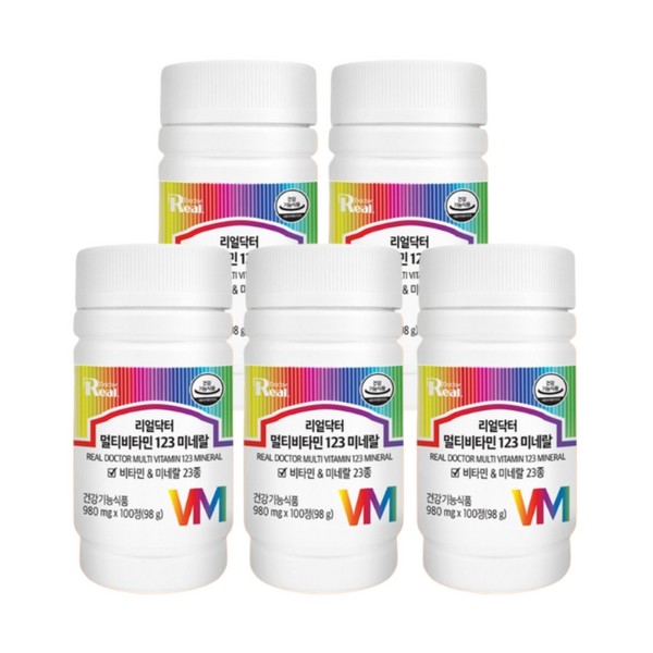 [On Sale] Real Doctor Mineral Men Women Daily Immune Shot Comprehensive All-in-One Multi Vitamin 123 Mineral 5EA / [온세일]리얼닥터 미네랄 남자 여성 하루 이뮨 샷 종합 올인원 멀티 비타민 123 미네랄 5EA