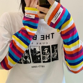 Lalapala Women's Arm Cover, UV Protection, Summer Arm Sleeve, Loose, Sun Protection, UPF50+, Cool, Cool to Touch, Arm Cover, Sweat Absorbent, Quick Drying, Finger Holes, Good Texture, Breathable