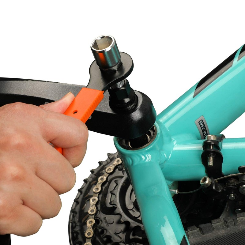 Oumers Bike Crank Puller Tool Set, Bike Crank Extractor Bike