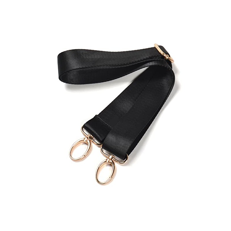 Lelotte STP-BK Shoulder Strap for Bags, Choice of Cotton, Nylon,