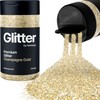 Hemway Premium Glitter Shaker - Champagne Gold | Chunky Metallic