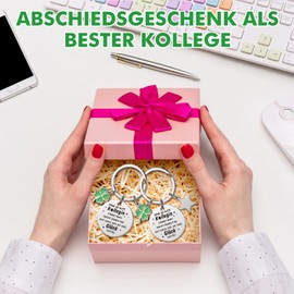 Zocipro 16/8/2 Pieces Team Gifts Key Fobs for Colleagues, Employee Gift, Thank You Gifts Colleagues, Key Fob Colleagues, Motivational Gifts, Employee Christmas Gifts, 8 pieces-silver