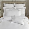 Ranznaz White Pillow Shams Queen Size Set of 2, 100%