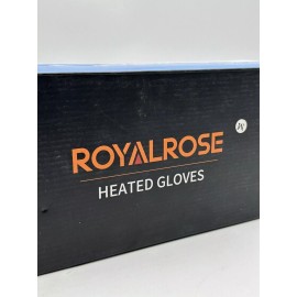 royalrose Heated Rechargeable Gloves 4 Men Women Skiing & Snowboarding MEDIUM