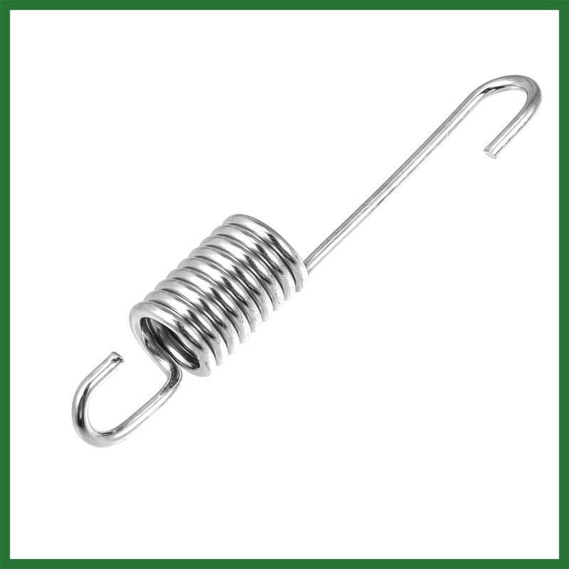 Motoforti 10pcs 8.5cm Length Silver Tone Motorcycle Brake Pedal Return