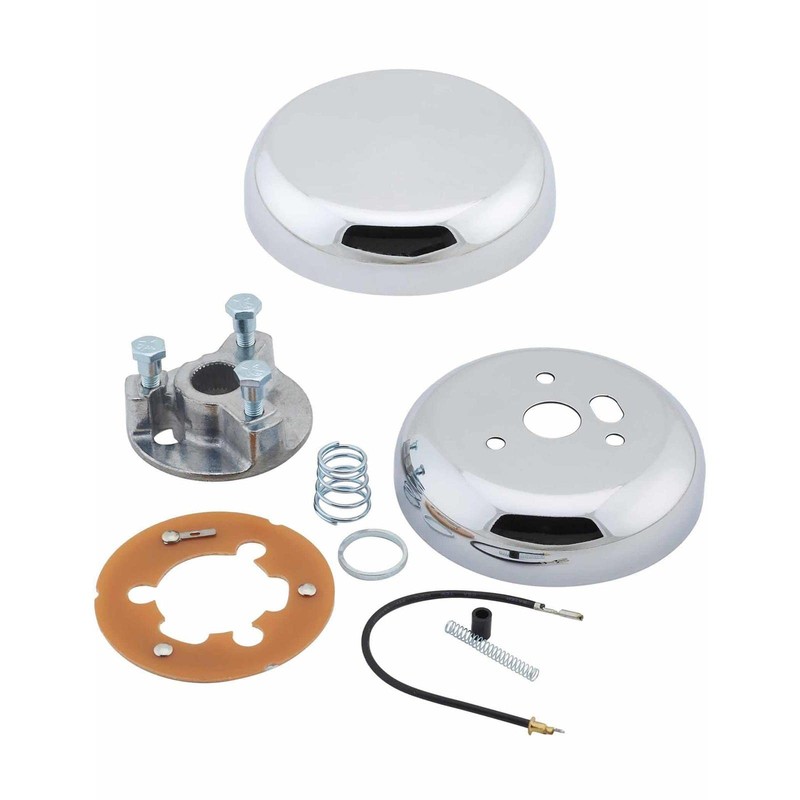 1969-94 GM Chrome Steering Wheel Adapter & Horn Button