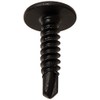 Small Parts 0812KPMB Steel Self-Drilling Screw, Black Phosphate Finish, Modified