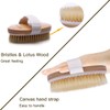 Ithyes Dry Brushing Body Brush Exfoliating Brush Natural Bristle bath