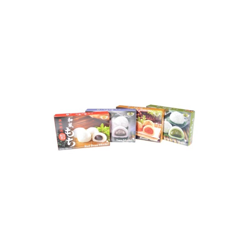 Royal Family Japanese Mochi Variety Pack Including Red Bean, Taro,