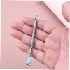 Baluue 2pcs Stainless Steel Blackhead Extractor Tool Facial Scraper for