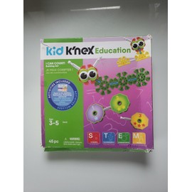 K'NEX Kid K'nex I Can Count! Preschool Education Building Set STEM Learning(45 pieces)