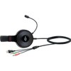 SCHWAIGER GHS1000 013 Headset Headphones Over-Ear LED Lighting Flexible Microphone