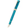 Jinhao 100 Pluma estilográfica estilo clásico azul pavo real, acrílico,