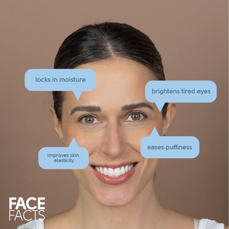 Face Facts Hydrating Under-Eye Gel Patches | Hyaluronic + Collagen