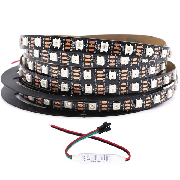 HJHX-SHIYE HJHX Ws2812b LED Streifen, 5m individuell adressierbare led streifen