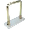 2 Pack M10 60mm x 90mm U-Bolt N-Bolt with Plates