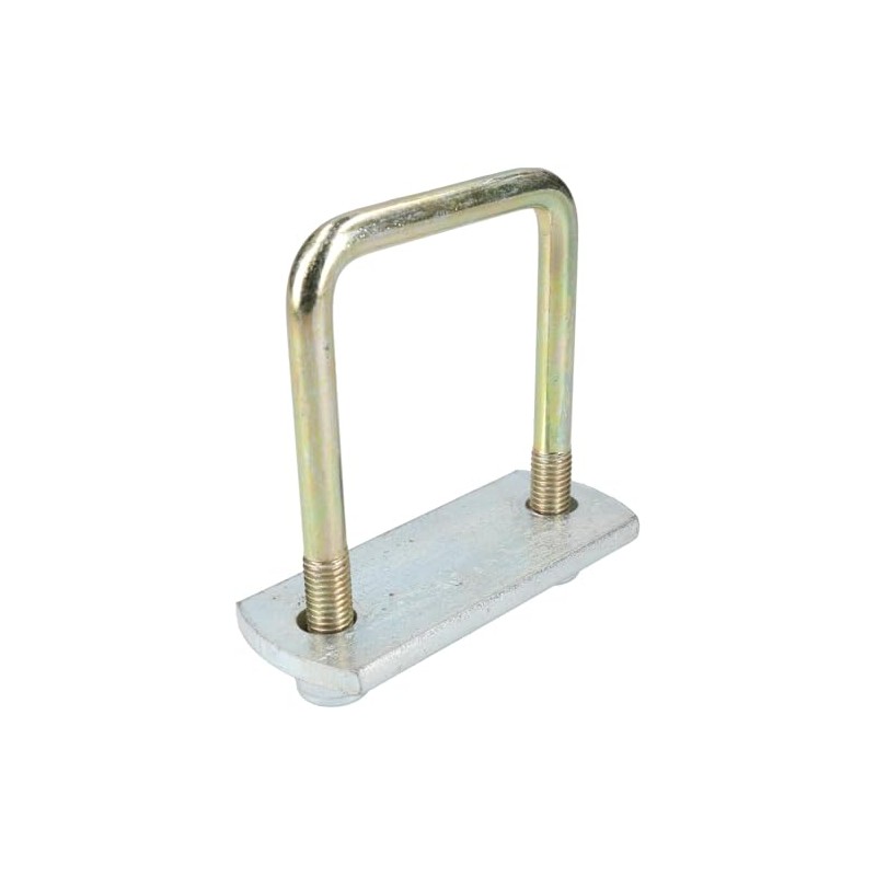 2 Pack M10 60mm x 90mm U-Bolt N-Bolt with Plates