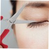 Ipetboom 1set Stainless Steel Makeup Scissors Durable Eyebrow Trimmer and