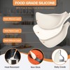 Large Silicone Kitchen Utensils Set, 6 PCS Nonstick Cooking Utensils