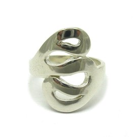 Stylish sterling silver ring women solid 925 size G -Z Empress jewellery