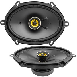 2 Pairs of CSC684 (46CSC684) 6x8” for Kicker CS Series Coaxial Car Speakers with Installation Kit and a can Cooler