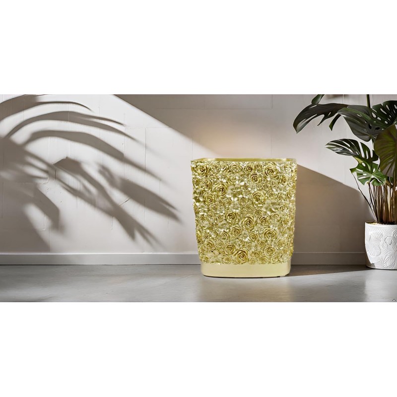 Hymmah Bathroom Trash Can 1.8 Gallon(7 Liter) Small Kitchen Garbage