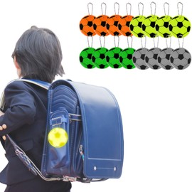 Sitengle Reflective Key Holder, 7 Pieces, Reflector, Cute Star, Reflective Band, For Night Traffic Safety Goods, For School Commutes, School, School, Cram Return, Night Cycling, Walks, For Children