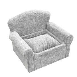 DD-life Sofa Bracelet Watch Display Stand,Jewelry Organizer Stand and Display,Miniature Single Sofa Chair Earrings Necklace Bracelet Storage Box,Gift for Girls and Women Jewelry Box (Single Sofa)