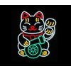 Glow Factor Lucky Turbo Cat Car Decal – LED Car