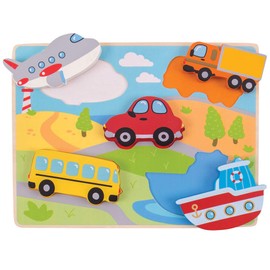 Bigjigs Toys Robust Puzzle (Transport)