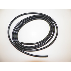 PVC Black Tube, Sleeve for Wire (25 Feet), Harness Wiring Loom Cover Wire Protection & More Tubing Loom Flexible Sheathing OEM Type (3/16 INCH)